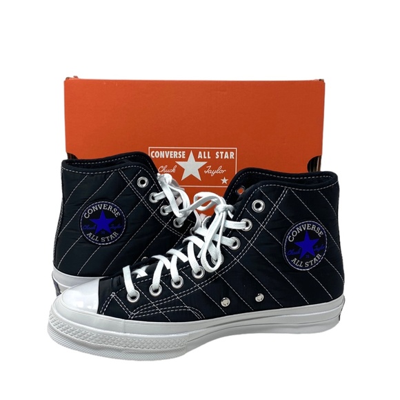 Converse Chuck 70 Pooper High Top Shoes Skate Women Casual Canvas Black A05609C - Picture 8 of 10